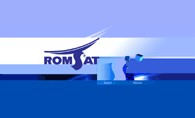Advertising and template coding of "Romsat" company site (romsat.ua)